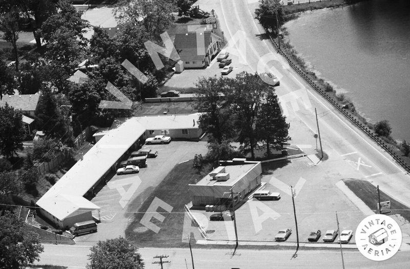 Huron Valley Motel - 1985 Aerial